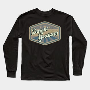 vintage Dwight Yoakam Long Sleeve T-Shirt